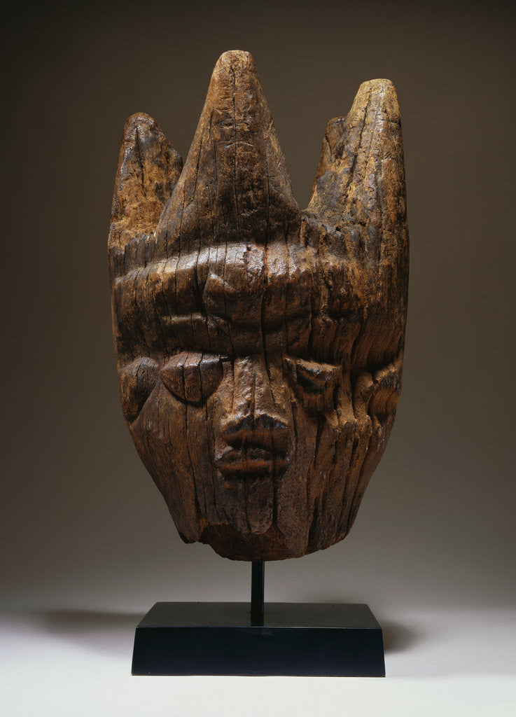 Detail of A Rare Pende Monumental Head by Anonymous