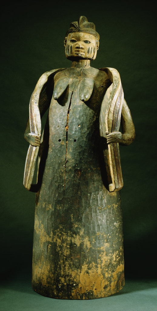 Detail of A Yoruba Gelede Body Mask by Anonymous