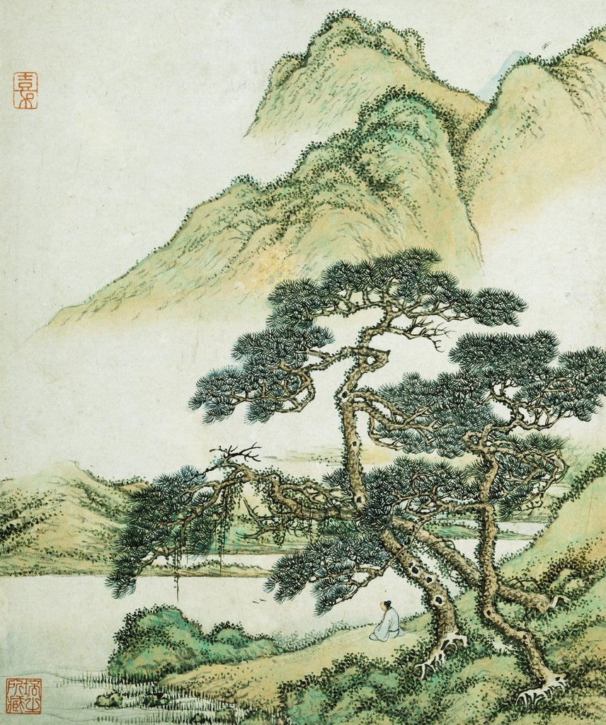 Detail of Landscape by Cai Jia