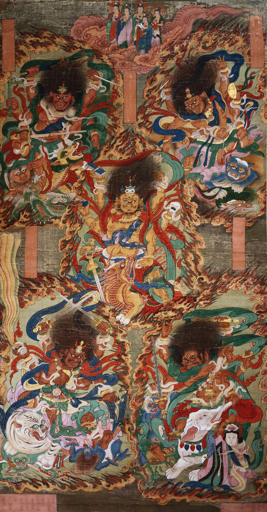 Detail of Fire Demons by Anonymous