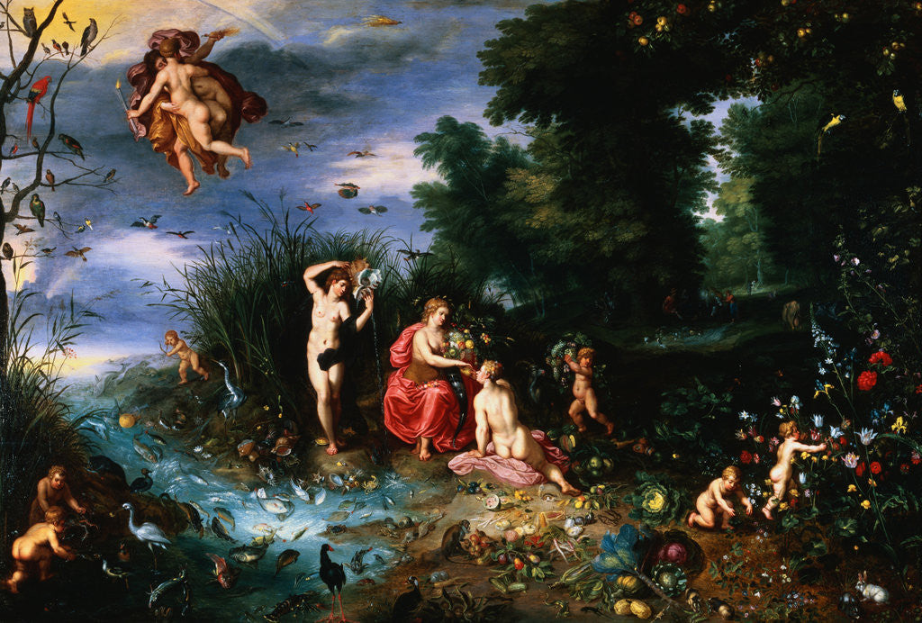 Detail of An Allegory of the Elements by Jan Brueghel the Elder and Hendrick van Balen by Anonymous