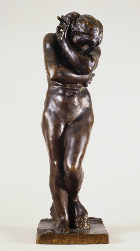 Detail of Eve by Auguste Rodin
