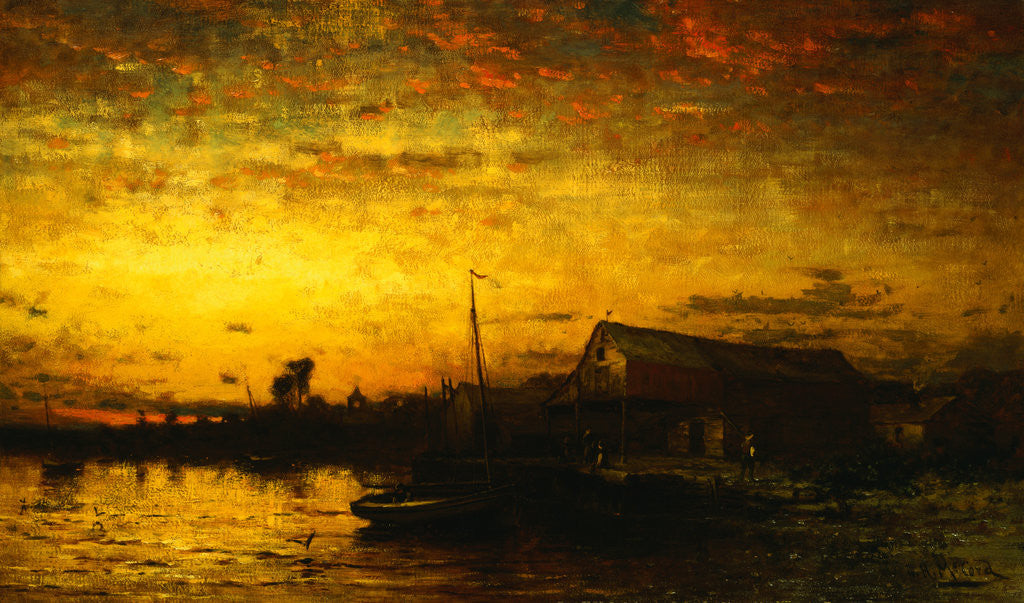 Detail of The Fisherman's Return by George Herbert McCord