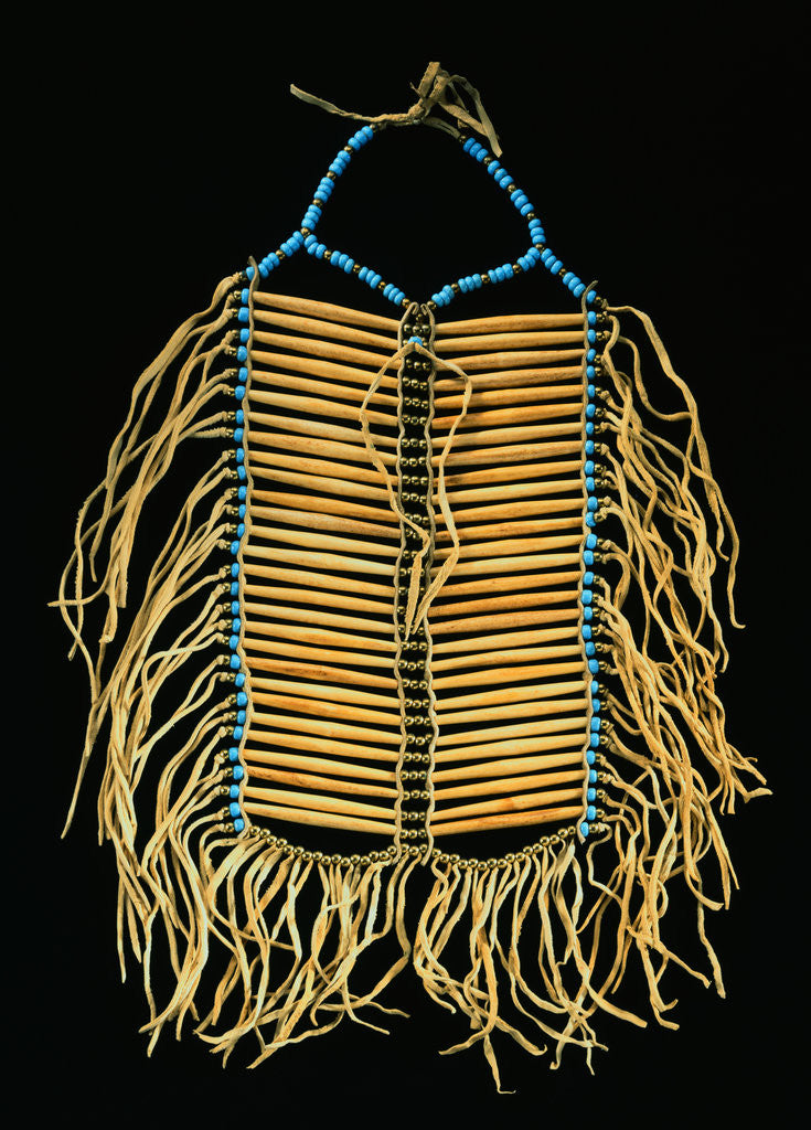 Detail of A Plains Man's Breast Plate by Anonymous