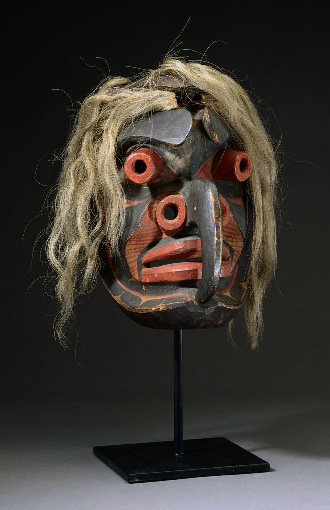 Detail of A Heiltsuk Mask by Anonymous