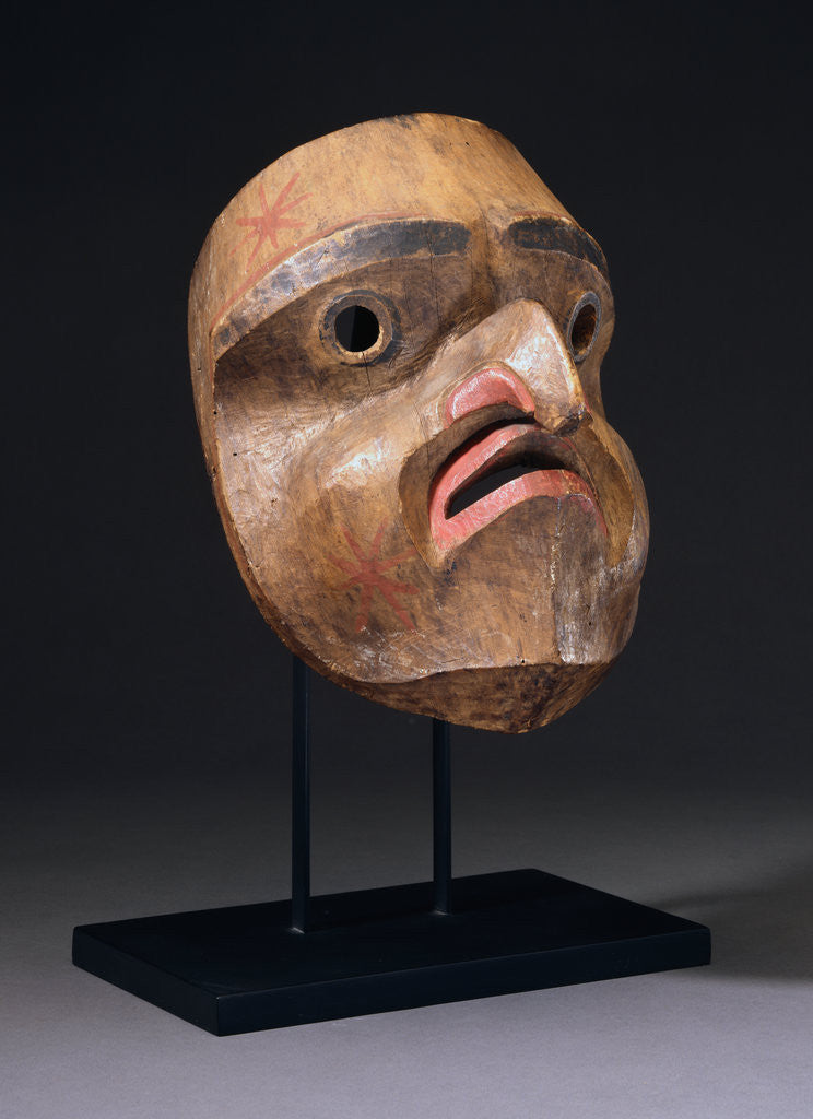 Detail of A Nuxalk Thunder Mask by Anonymous