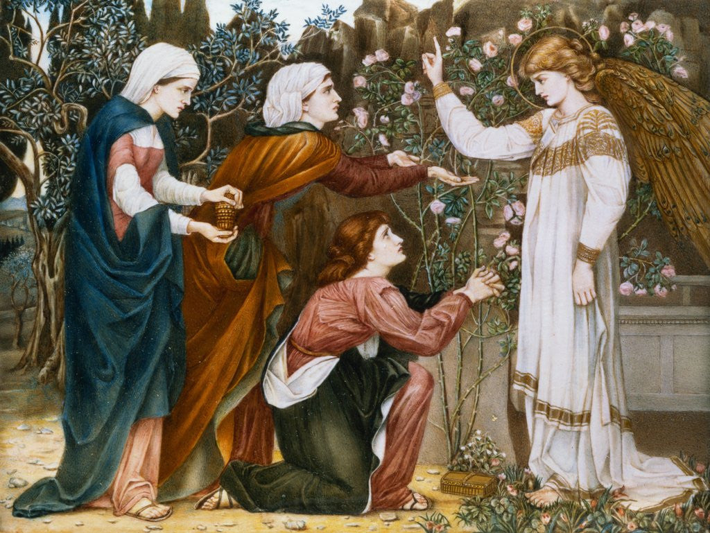 Detail of Why Seek Ye the Living Among the Dead? by A. Corsi Lalli