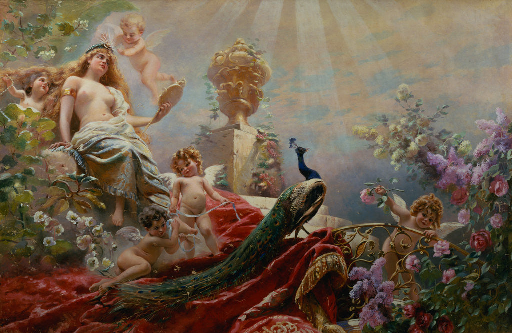 Detail of The Toilet of Venus by Constantin Makowsky