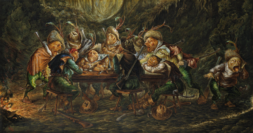 Detail of The Frog Bandits by Henry Barnabus Beright