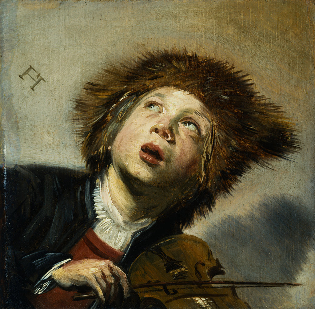 Detail of A Boy with a Violin by Frans Hals the Elder