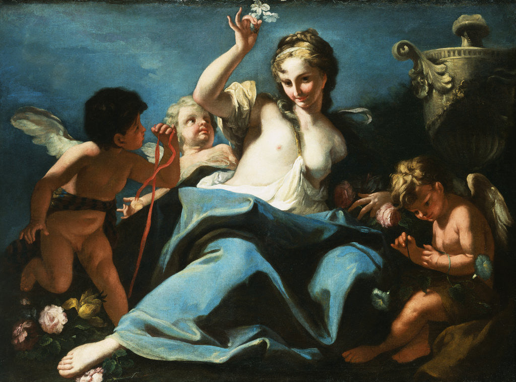 Detail of An Allegory of Summer by Antonio Balestra