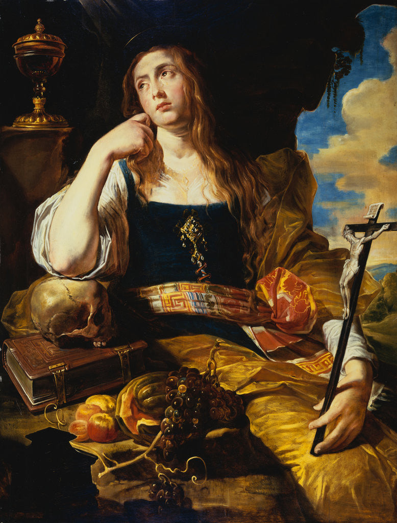 Detail of St. Mary Magdalene by Abraham Janssens