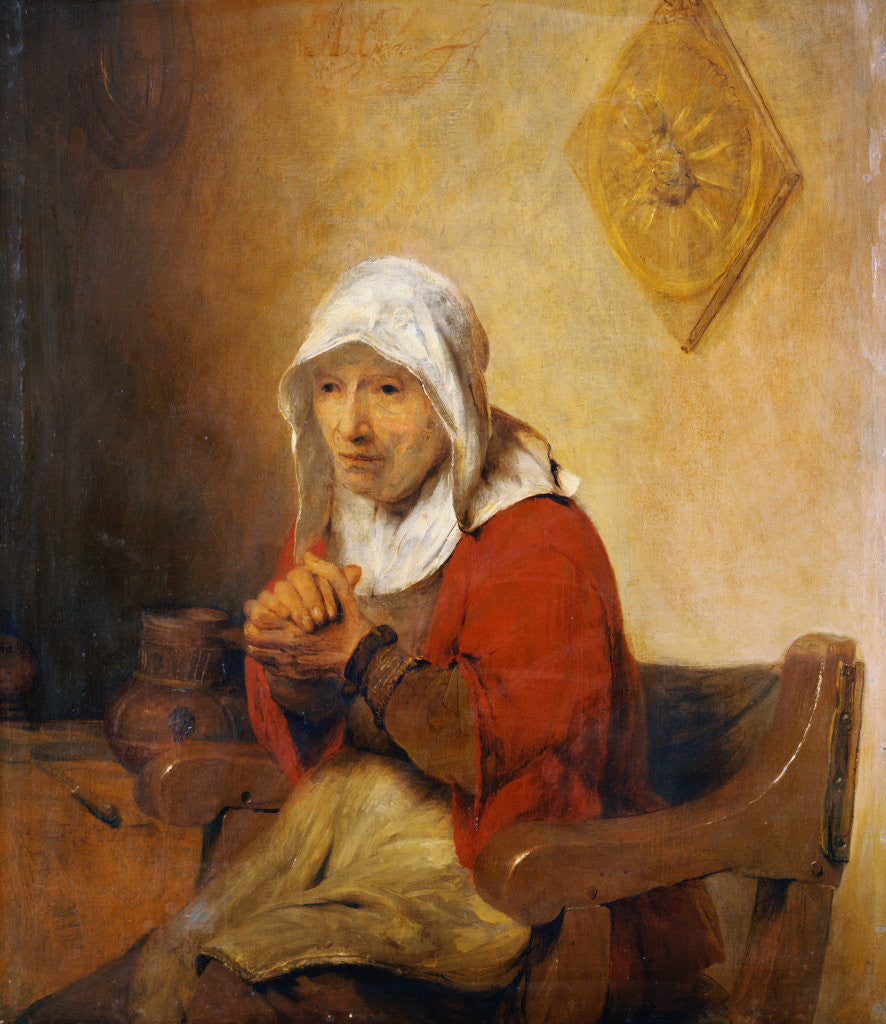 Detail of Grace Before Meat by Aert de Gelder