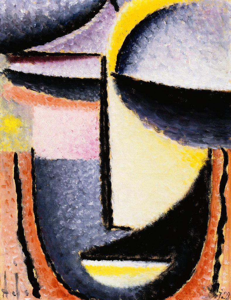 Detail of Inside Look by Alexej Von Jawlensky