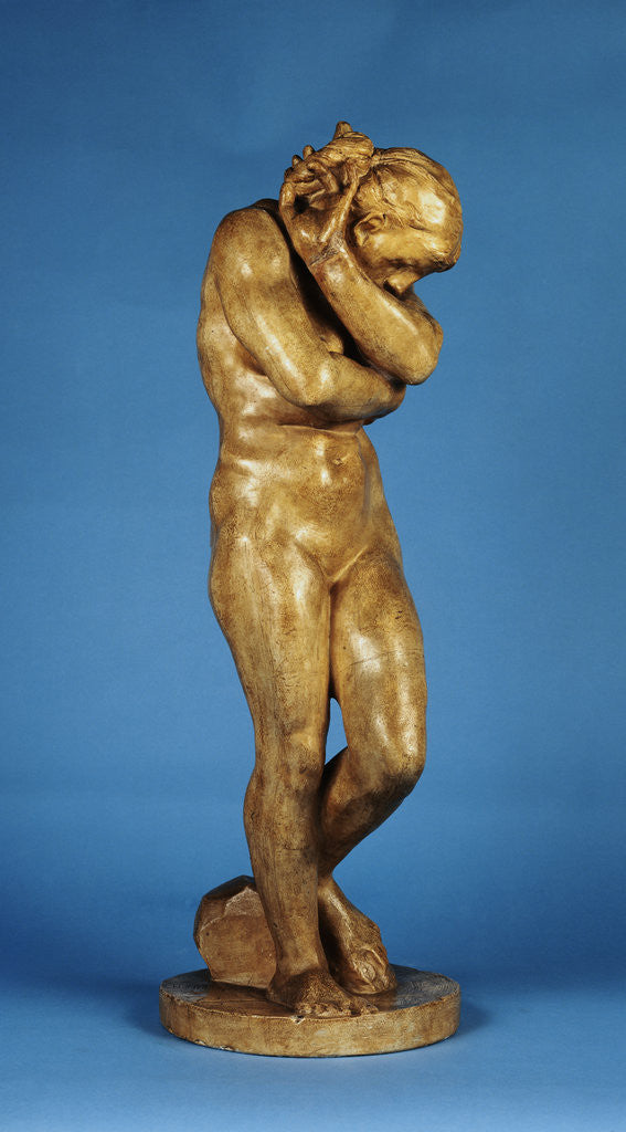 Detail of Eve by Auguste Rodin