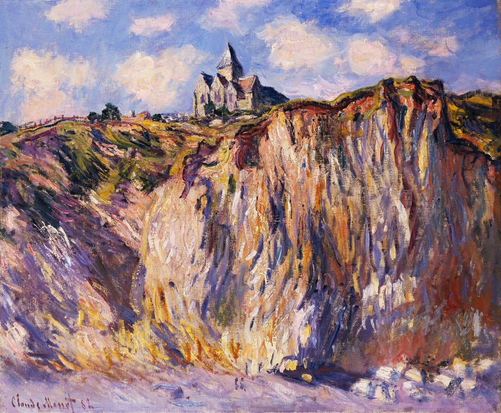 Detail of Varengeville Church, Morning by Claude Monet