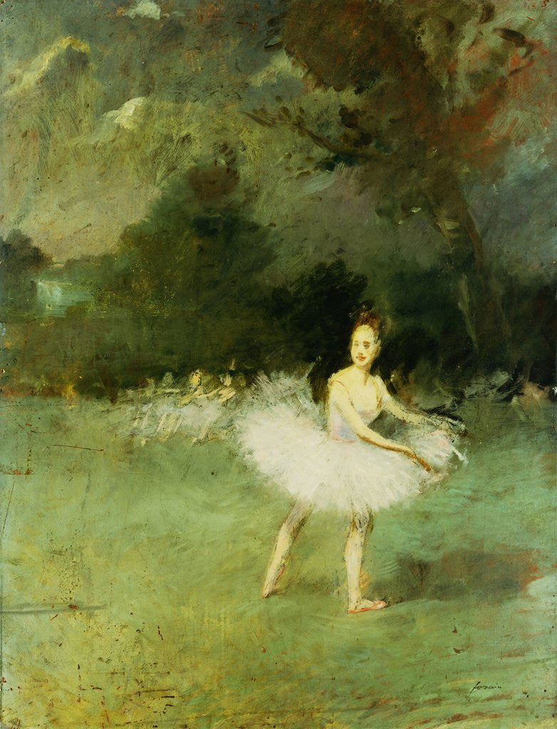 Detail of Dancers by Jean Louis Forain