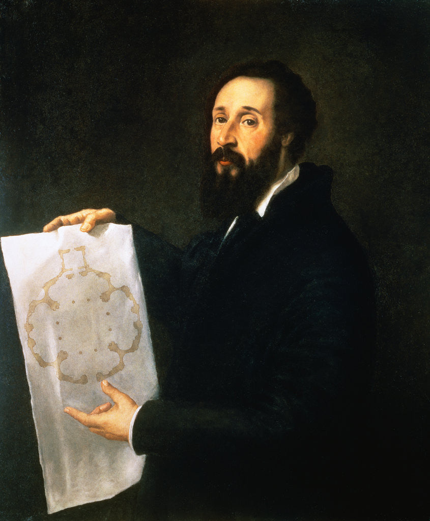 Detail of Portrait of Guilio Romano by Titian
