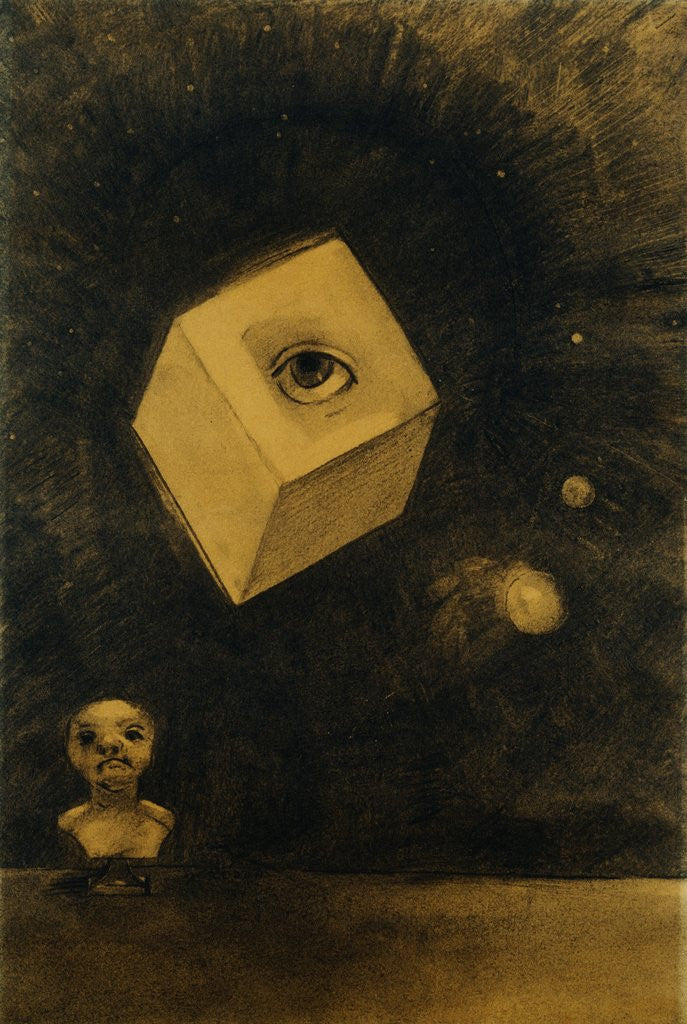 Detail of Eye by Odilon Redon