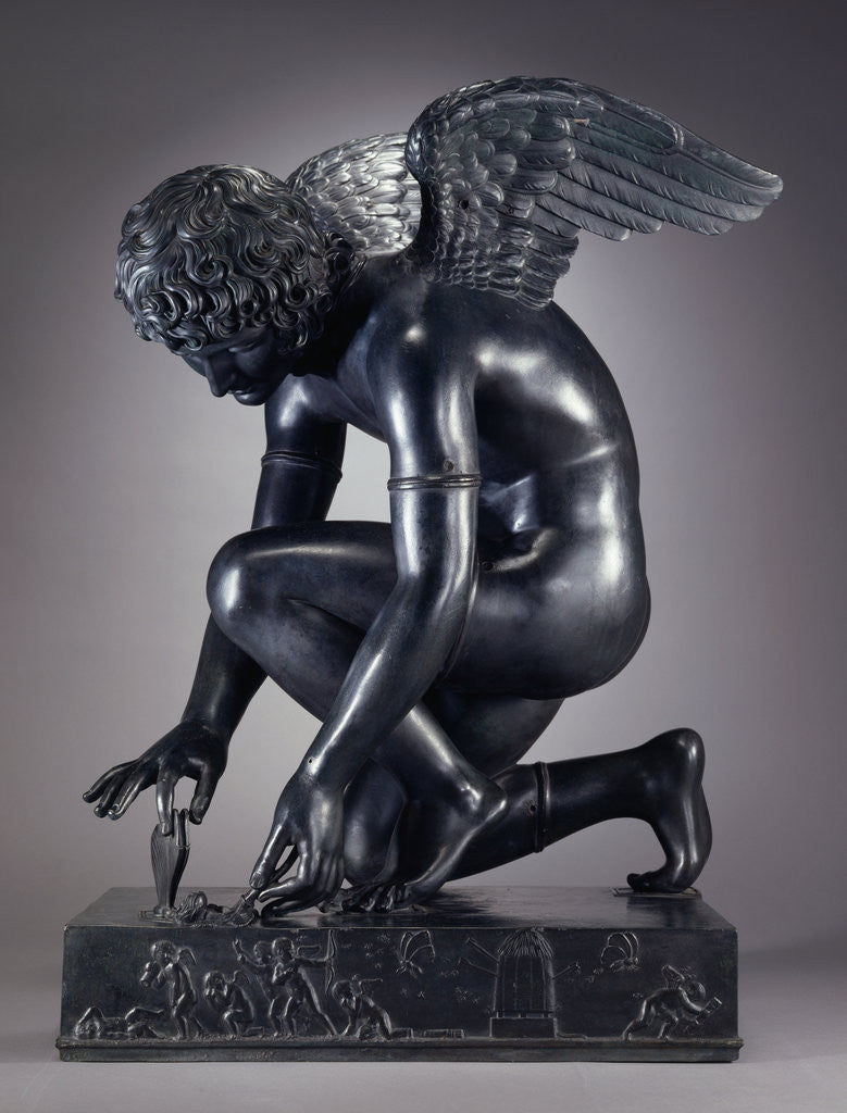 Detail of Cupid by Antoine Denis Chaudet