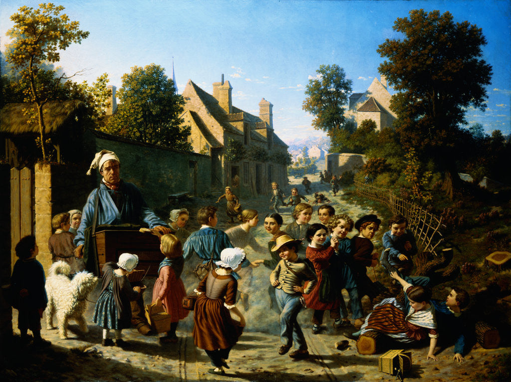 Detail of The Farandole by R. Zink