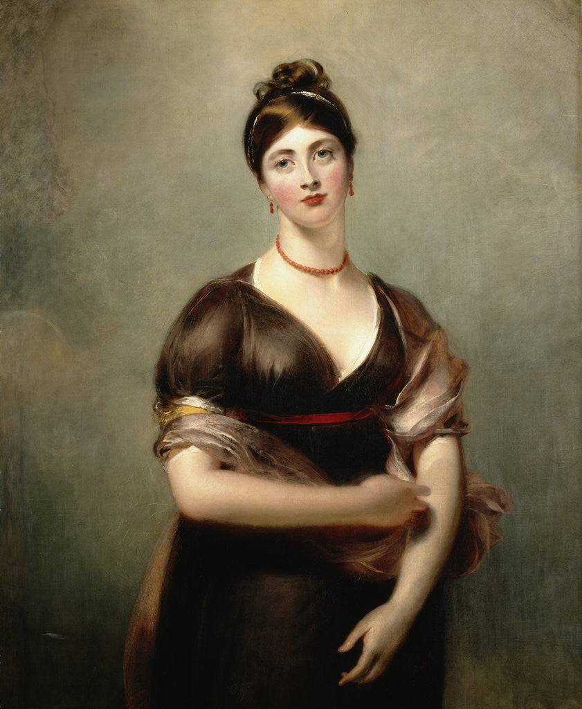 Detail of Portrait of Elizabeth Jennings, in the Pose of the Venus de' Medici by Sir Thomas Lawrence