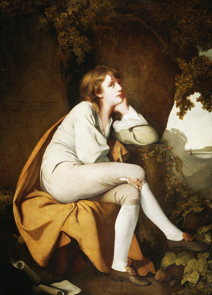 Detail of Edwin From Dr. Beattie's by Joseph Wright of Derby