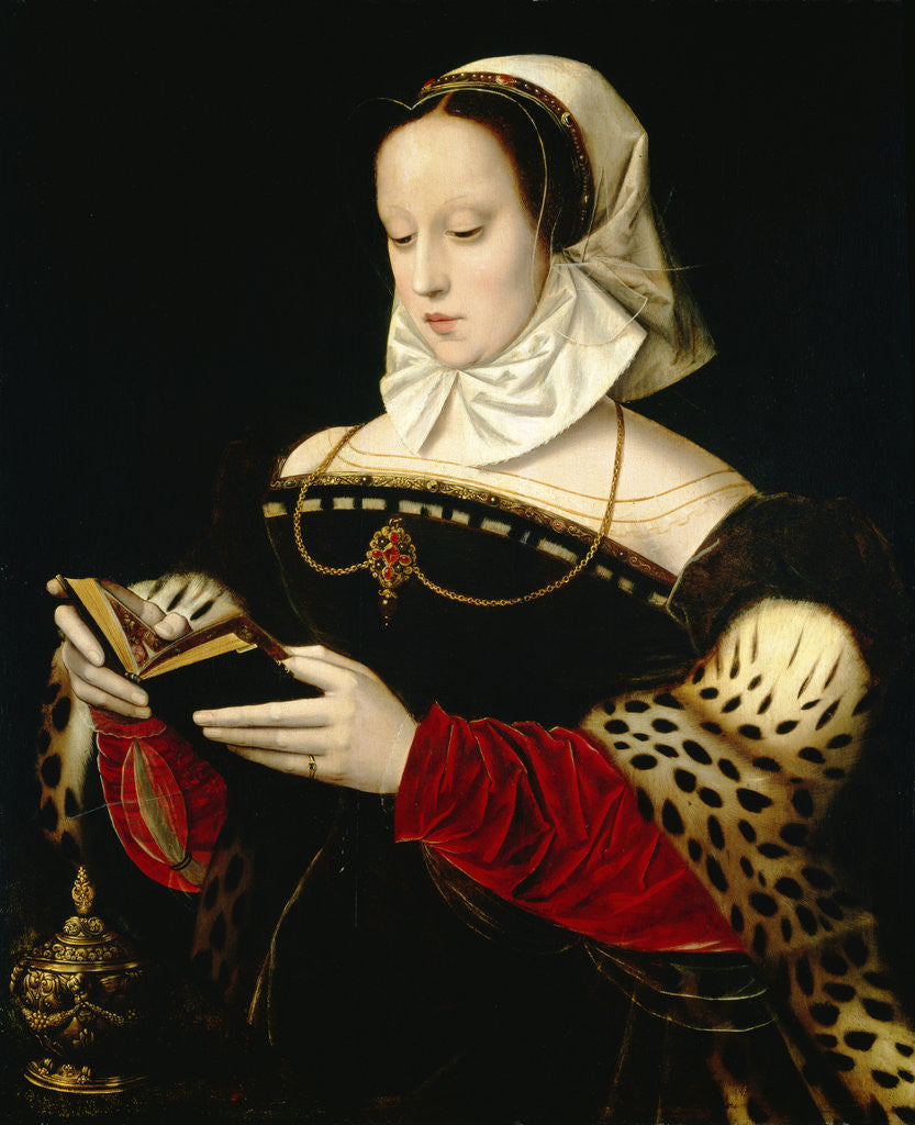 Detail of Saint Mary Magdalene by Ambrosius Benson