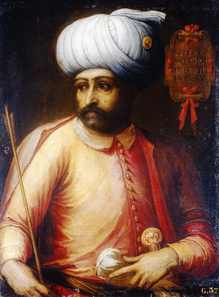 Detail of Portrait of Suleyman, Eversor to the Imperial Sultan by Florentine School