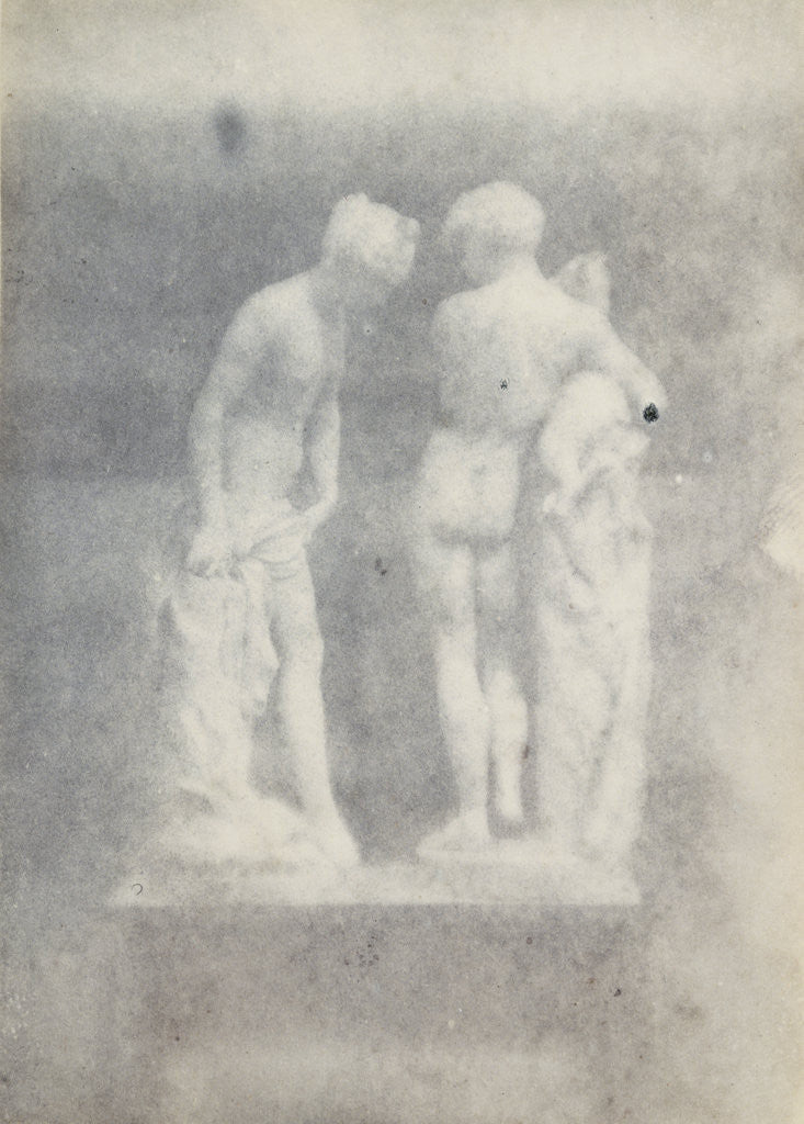 Detail of Statuary Study by Hippolyte Bayard