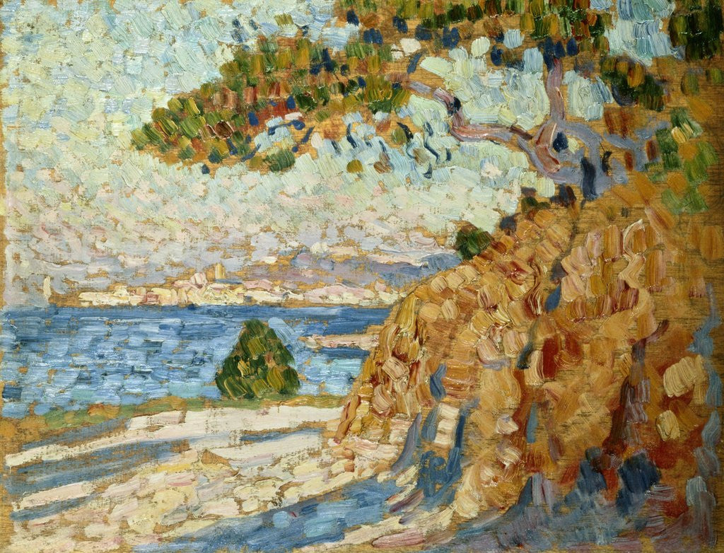 Detail of Midi Landscape by Theo van Rysselberghe