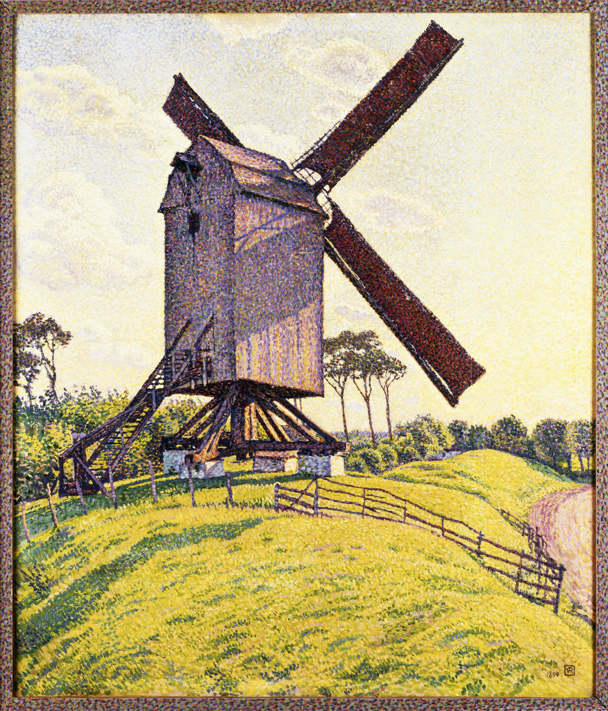Detail of Kalf Windmill by Theo van Rysselberghe