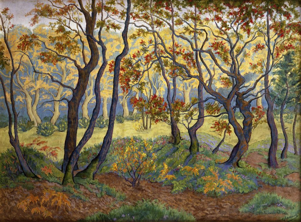Detail of The Clearing by Paul Ranson