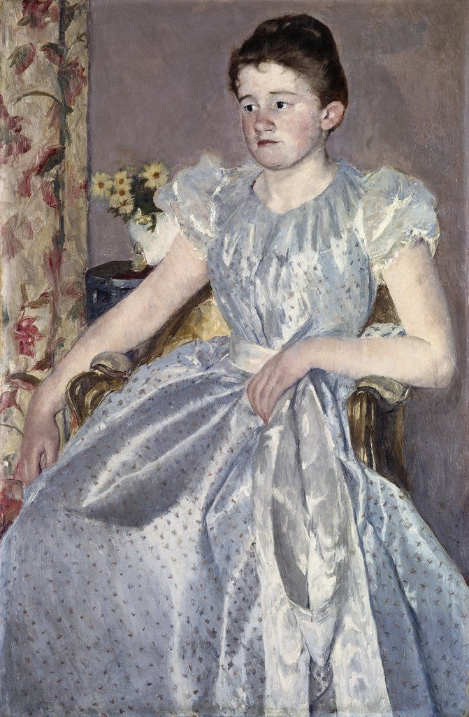 Detail of Katherine Kelso Cassatt by Mary Cassatt