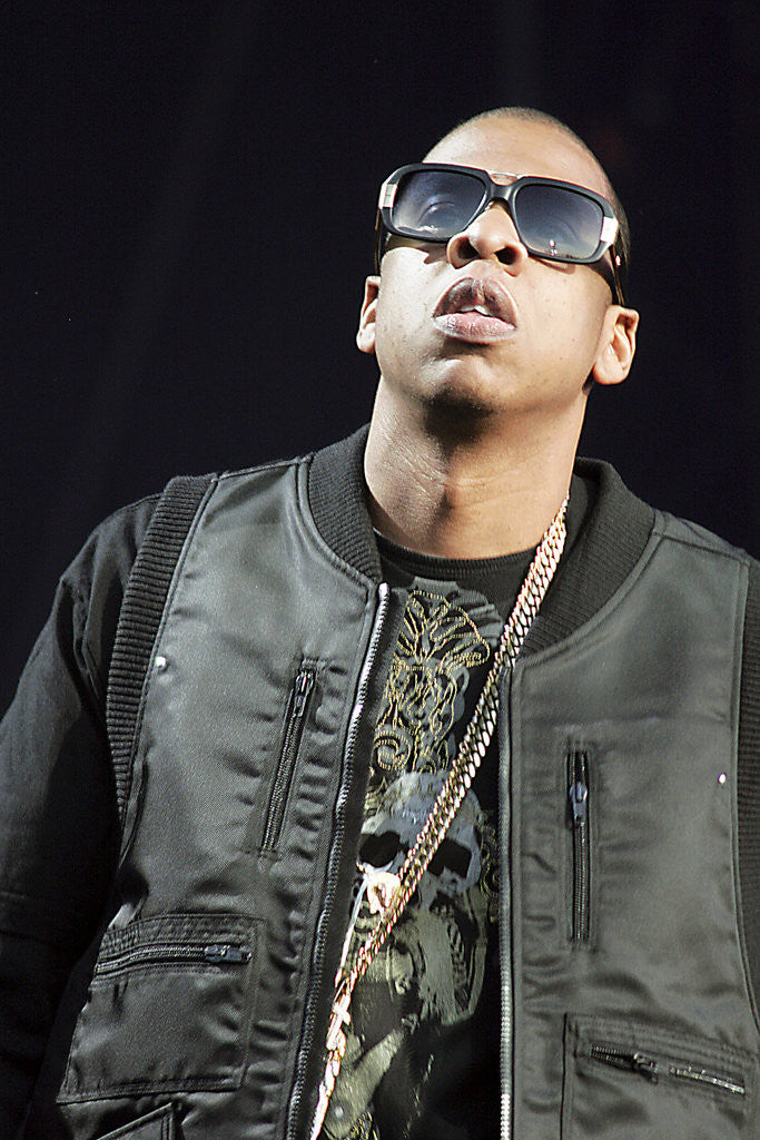 Detail of Jay Z by Karen Toftera