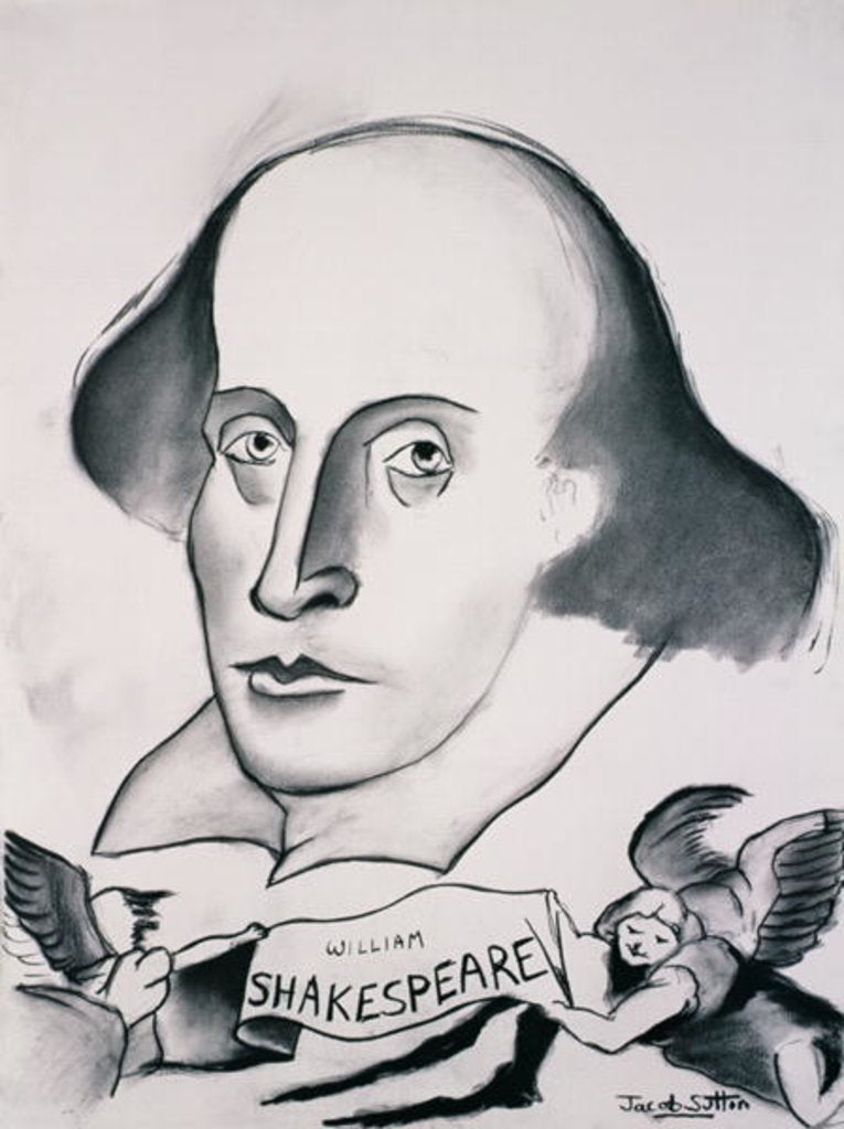 Detail of William Shakespeare 1994 by Jacob Sutton