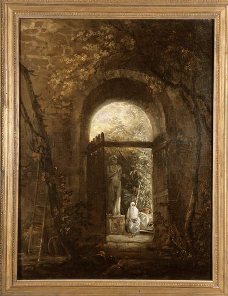 Detail of Italian Garden, 1764 by Hubert Robert