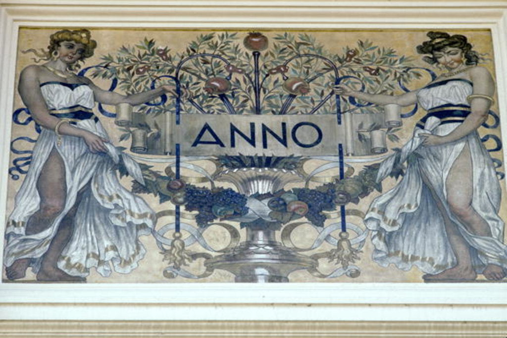Detail of View of the interior by Anonymous