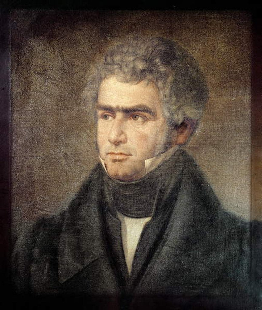 Detail of Portrait of Ferdinand Ries by German School