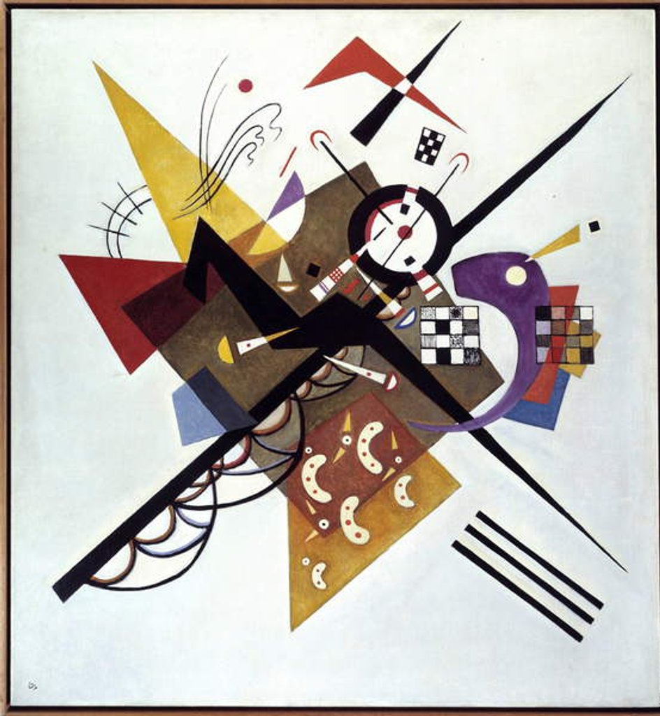 Detail of On white II - 1923 by Wassily Kandinsky