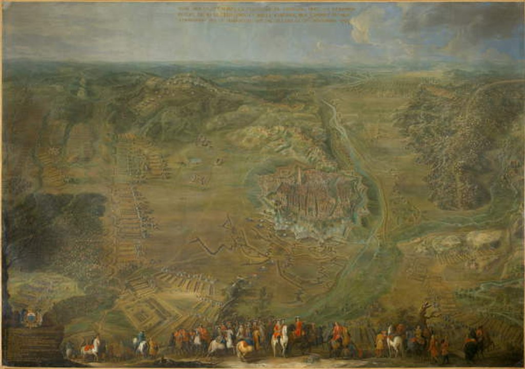 Detail of Taken of Fribourg on November 17, 1713, War of Succession of Spain by Unknown artist