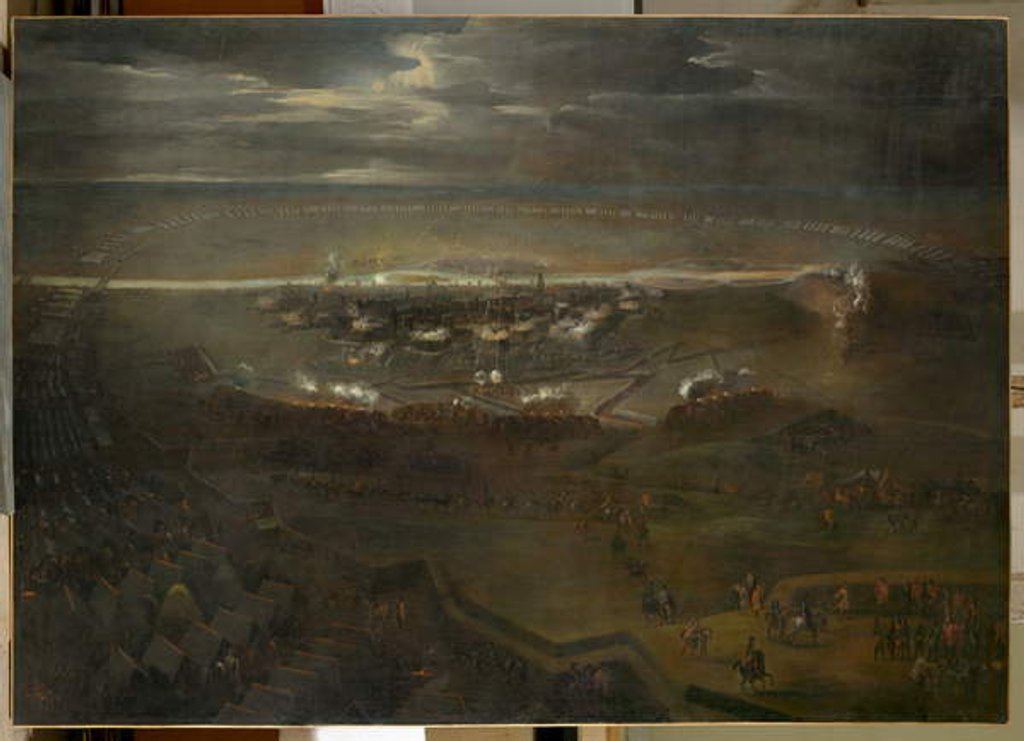 Detail of Siege of the city of Kehl in 1703 by Unknown artist