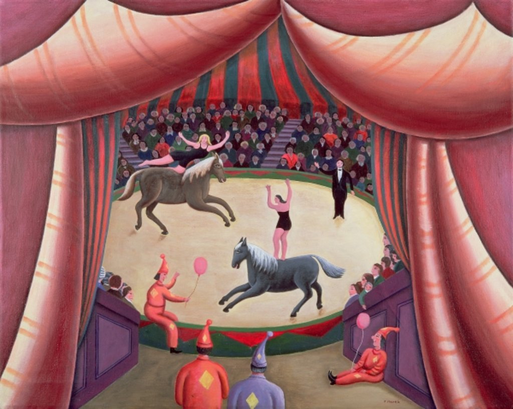 Detail of The Circus Ring by Jerzy Marek