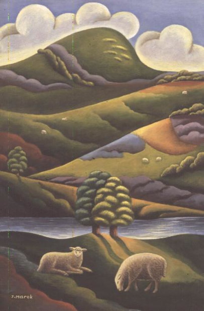 Detail of In the Highlands, 1987-93 by Jerzy Marek