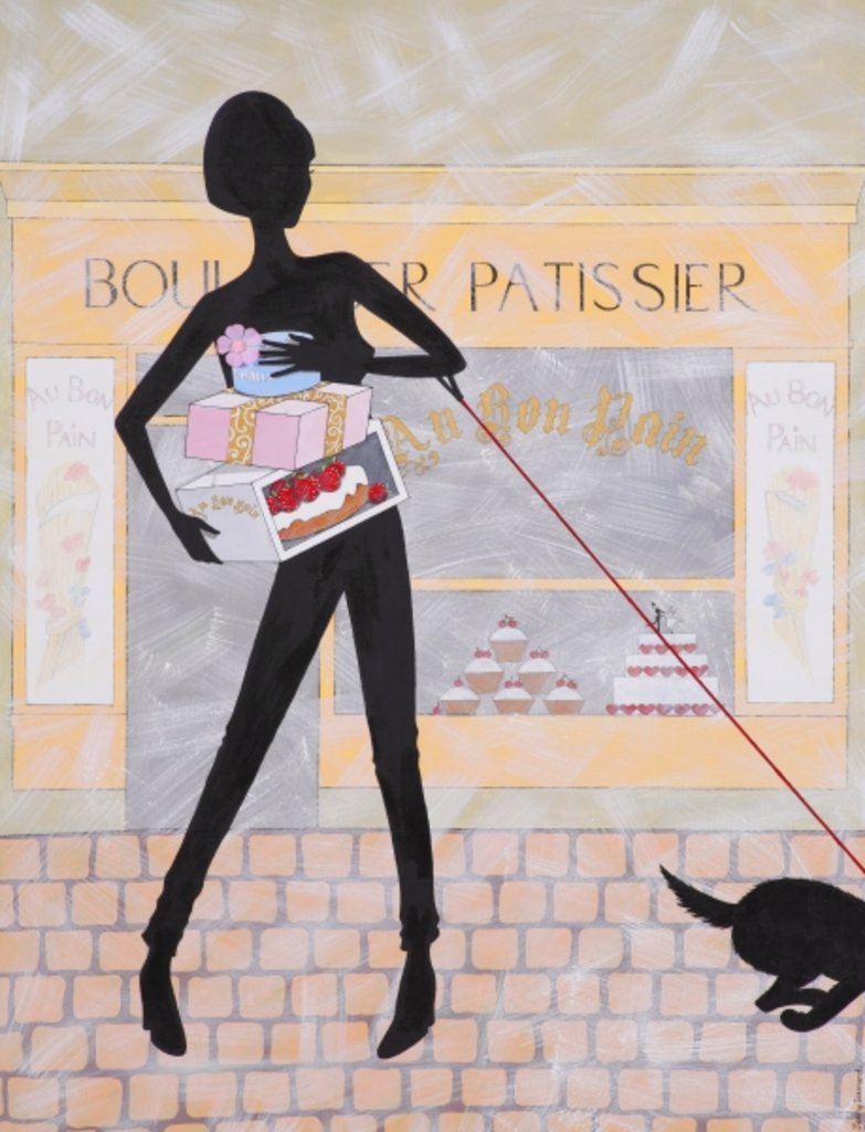 Detail of Boulangier Patissier, 2009 by Jenny Barnard