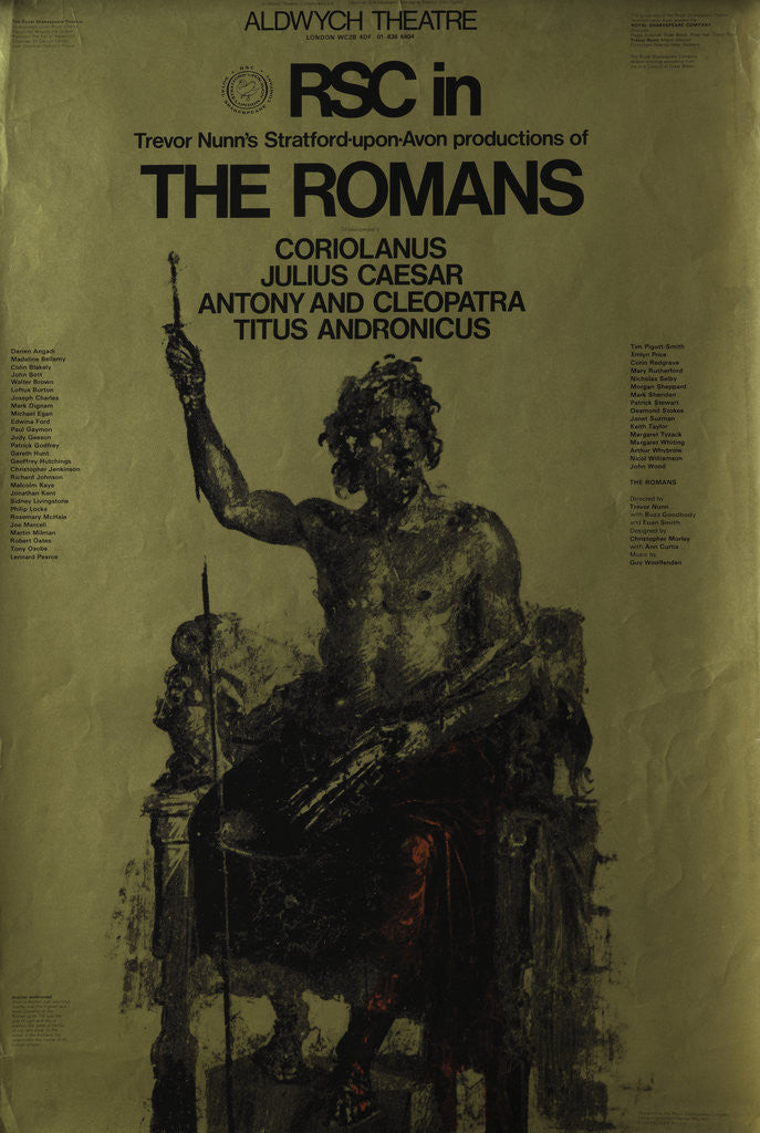 Detail of The Romans, 1973 by Trevor Nunn