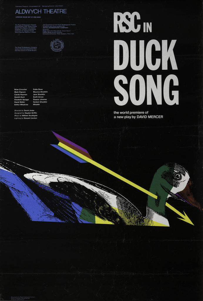 Detail of Duck Song, 1974 by David Jones