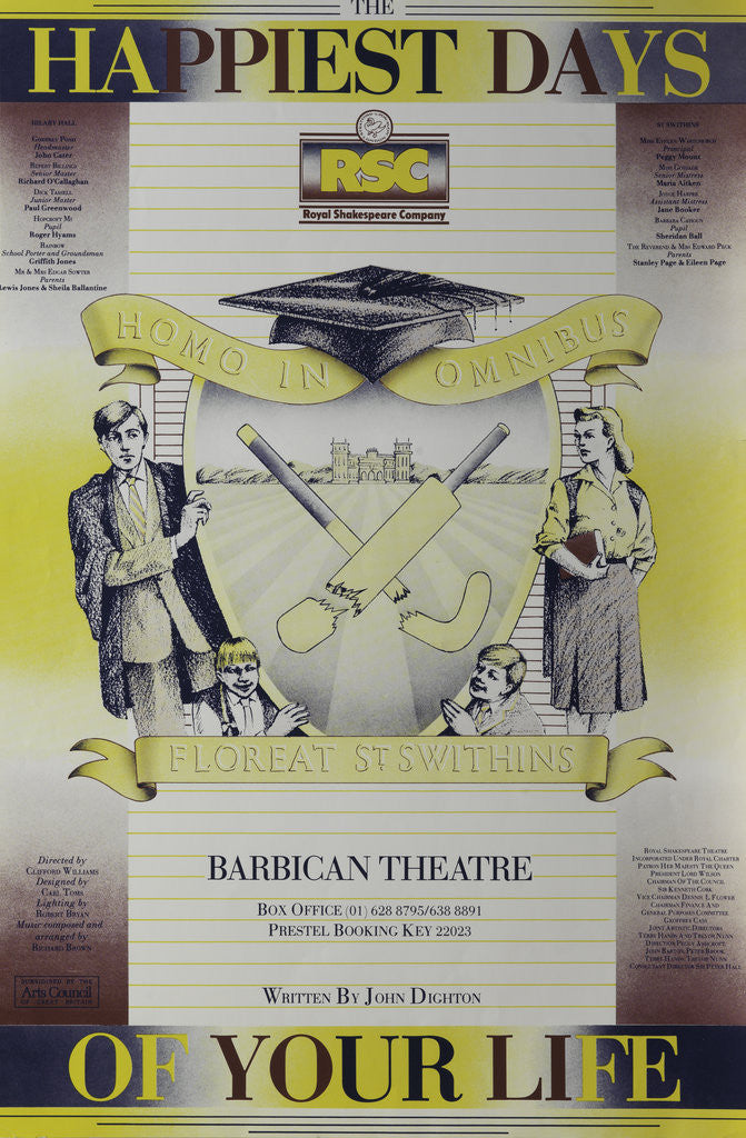 Detail of The Happiest Days of your Life, 1984 by Clifford Williams