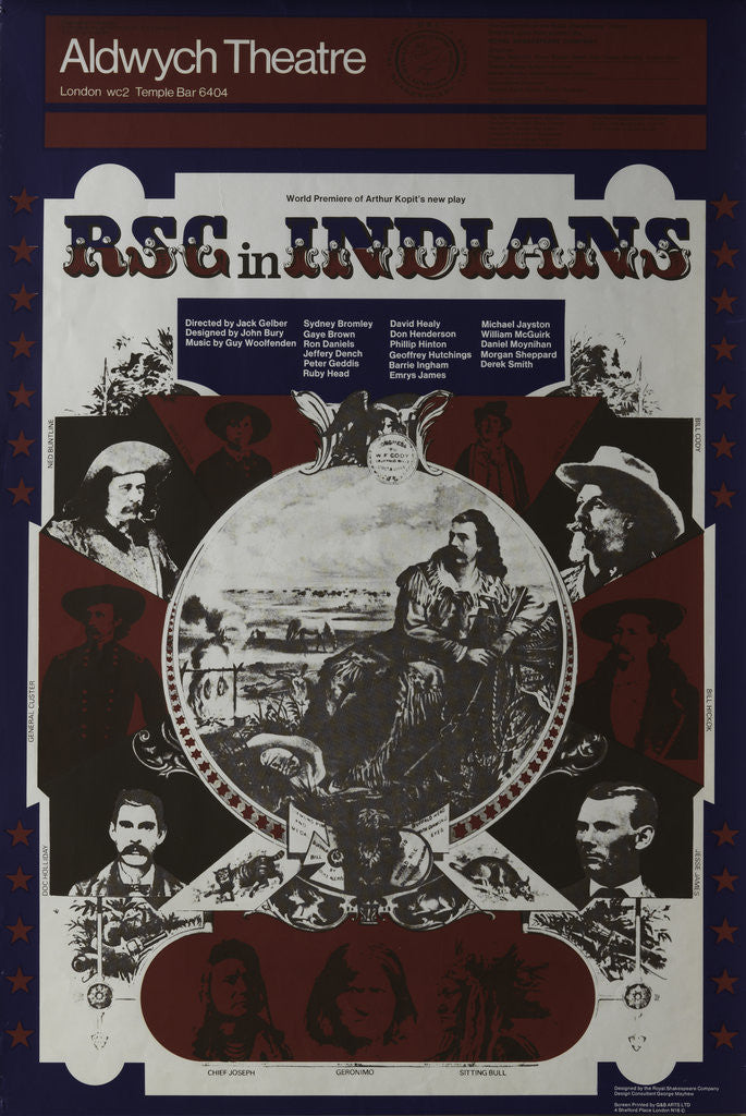 Detail of Indians, 1968 by Jack Gelber