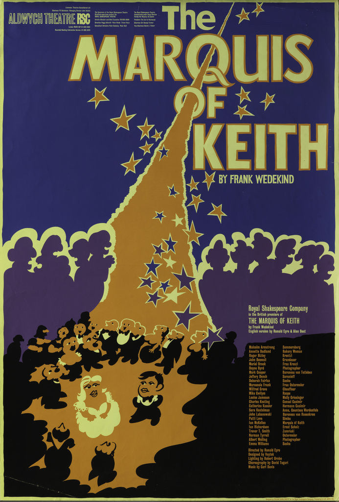 Detail of The Marquis of Keith, 1974 by Ronald Eyre